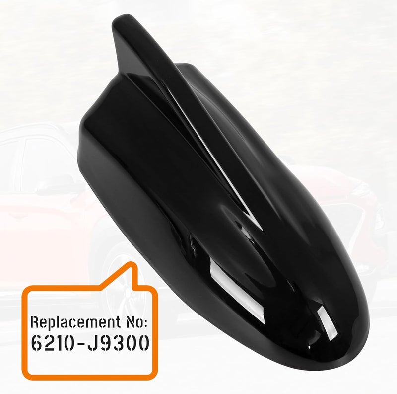 AMSPRAC Shark Fin Antenna Cover,Car Roof Antenna Caps Compatible with Hyundai Kona 2018 2019 2020 2021 2022 2023,for Kia Sorento 2019-2020,96210-J9300,Antenna Topper Cover with Chip,Glossy Black - Image 5